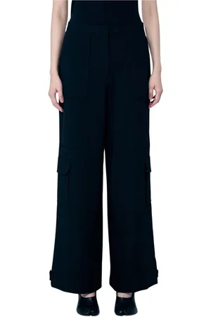 Ganni Donna, Pantaloni, Nero, M, new