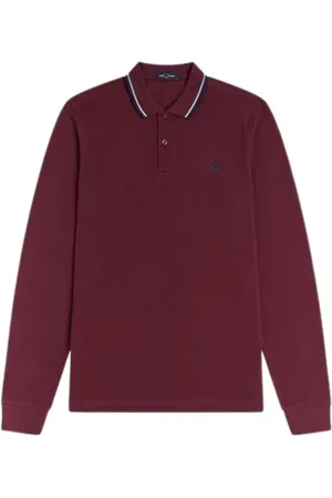 Fred Perry Uomo, Top, Rosso, S, new