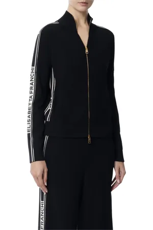 Elisabetta Franchi Donna, Maglie, Nero, L, new