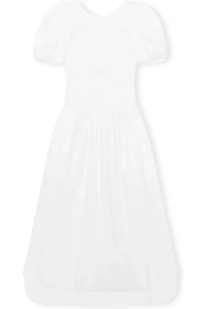 Ganni Donna, Abiti, Bianco, M, new