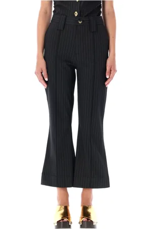 Ganni Donna, Pantaloni, Nero, M, new