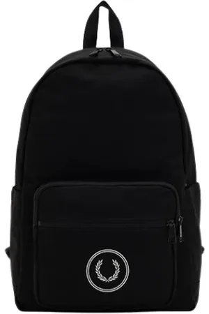 Fred Perry Unisex, Borse, Nero, Taglia unica, new