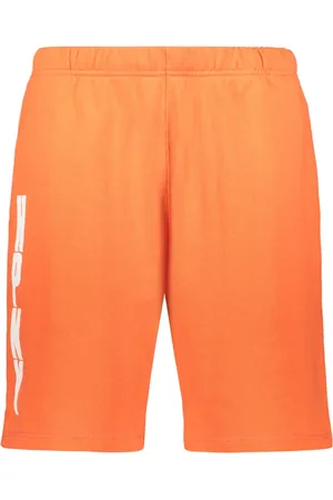 Heron Preston Uomo, Pantaloncini, Arancione, XL, new