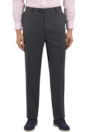 Brooks Brothers Uomo, Pantaloni, Grigio, W36, new