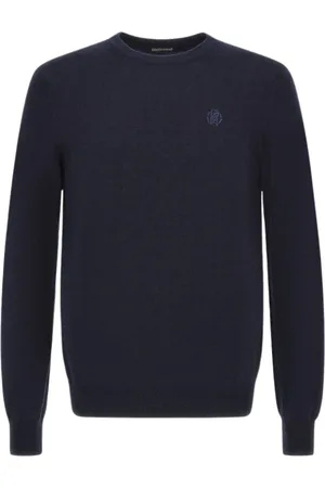 Roberto Cavalli Uomo, Maglie, Blu, L, new