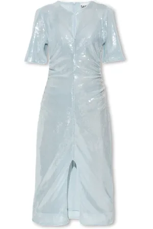 Ganni Donna, Abiti, Blu, S, new