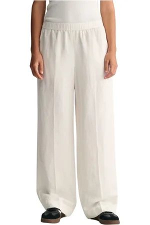 GANT Donna, Pantaloni, Bianco, L, new