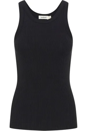 Soaked in Luxury Donna, Top, Nero, L, new