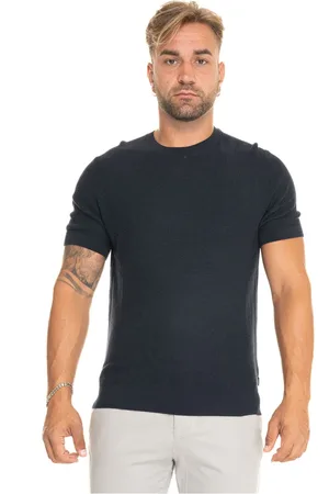 HUGO BOSS Uomo, Maglie, Blu, L, new