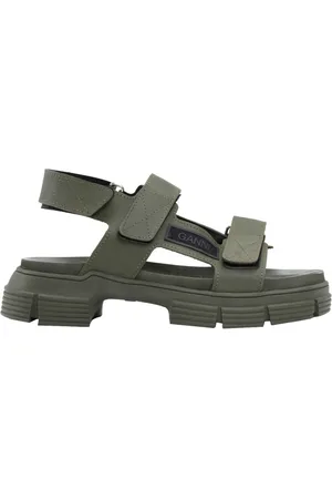 Ganni Donna, Scarpe, Verde, 40 EU, new