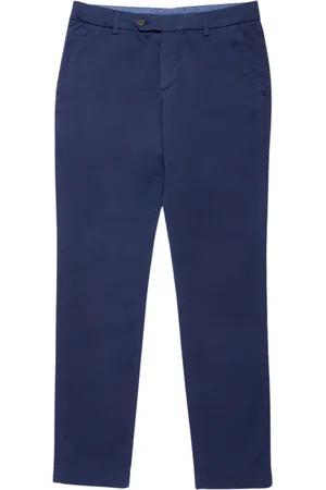 Brooks Brothers Uomo, Pantaloni, Blu, W33, new