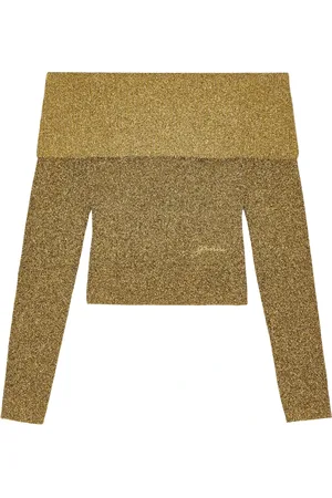 Ganni Donna, Maglie, Giallo, M, new