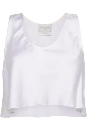 FORTE FORTE Donna, Top, Bianco, L, new
