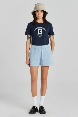 GANT Donna, Pantaloncini, Blu, S, new