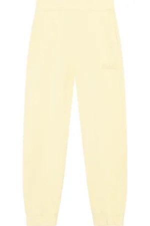 Ganni Donna, Pantaloni, Giallo, L, new