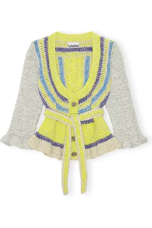 Ganni Donna, Maglie, Multicolore, S, new