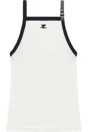 Courrèges Donna, Top, Bianco, M, new