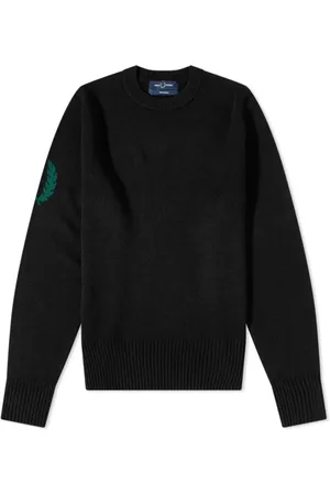 Fred Perry Uomo, Maglie, Nero, S, new