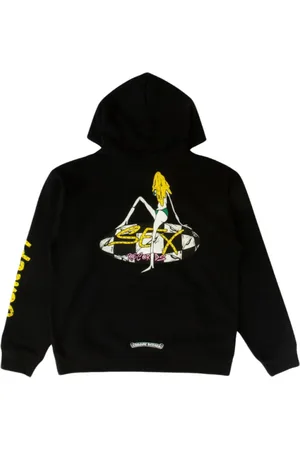 CHROME HEARTS Uomo, Felpe, Nero, L, new