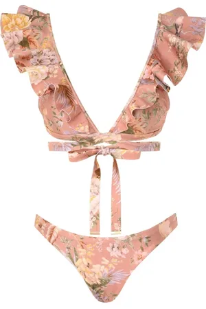ZIMMERMANN Donna, Costumi da bagno, Rosa, S, new