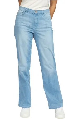 2-Biz Donna, Jeans, Blu, 2Xl, new