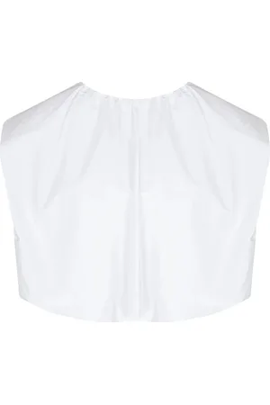 TELA Donna, Top, Bianco, M, new