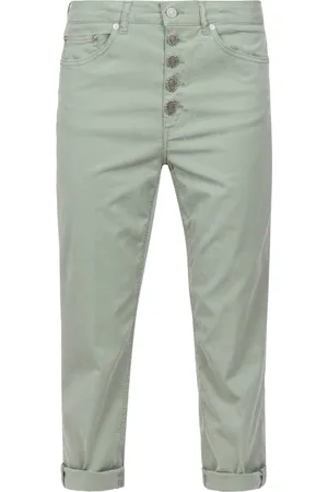 Dondup Donna, Pantaloni, Verde, W29, new