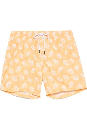 BARBA Uomo, Costumi da bagno, Arancione, XL, new