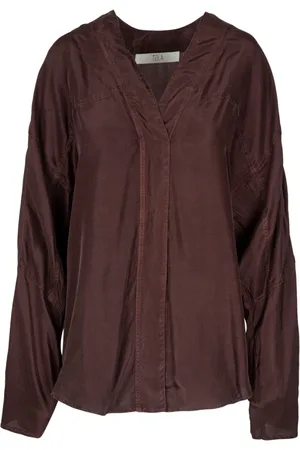 TELA Donna, Camicette , Marrone, S, new