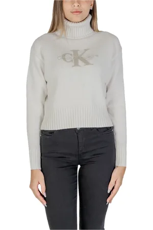 Calvin Klein Donna, Maglie, Bianco, M, new