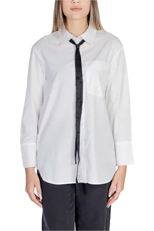JACQUELINE DE YONG Donna, Camicette , Bianco, L, new