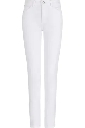 Emporio Armani Donna, Jeans, Bianco, W28, new