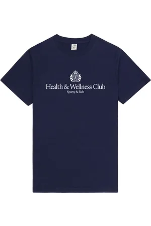 Sporty & Rich Uomo, Top, Blu, XL, new