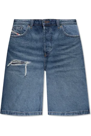 Diesel Donna, Pantaloncini, Blu, W29, new