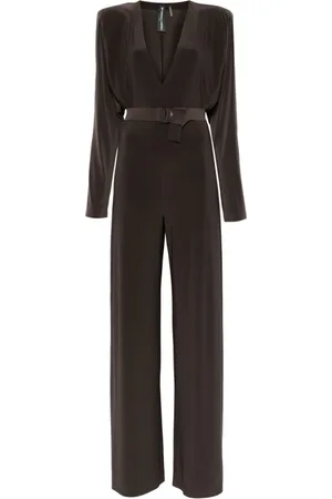 Norma Kamali Donna, Jumpsuits, Marrone, XS, new