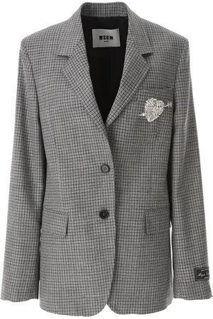 Msgm Donna, Giacche, Grigio, M, new