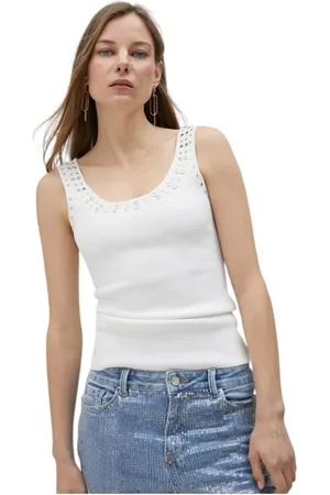 Lola Casademunt Donna, Top, Bianco, S, new