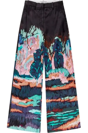 Munthe Donna, Pantaloni, Multicolore, XL, new