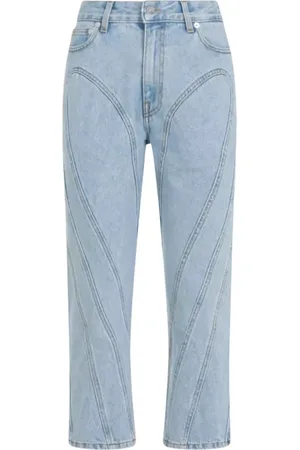 MUGLER Donna, Jeans, Blu, S, new