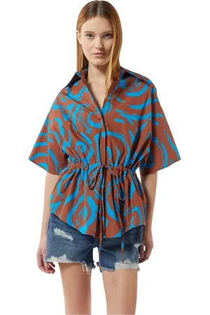 Silvian Heach Donna, Camicette , Multicolore, L, new