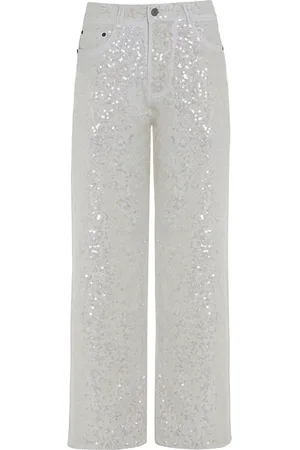 P.A.R.O.S.H. Donna, Jeans, Bianco, M, new