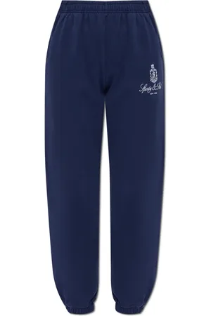 Sporty & Rich Unisex, Pantaloni, Blu, L, new