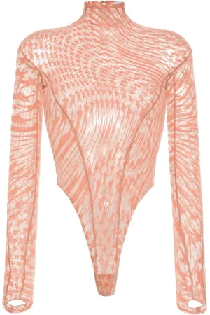 MUGLER Donna, Top, Rosa, S, new