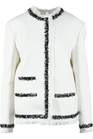 Msgm Donna, Giacche, Bianco, 2Xs, new