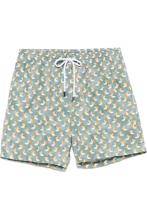 BARBA Uomo, Costumi da bagno, Verde, M, new