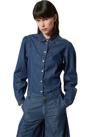 Silvian Heach Donna, Camicette , Blu, XL, new