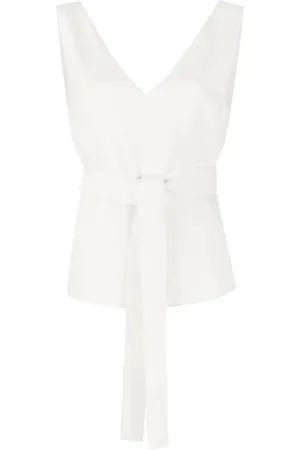 P.A.R.O.S.H. Donna, Top, Bianco, L, new