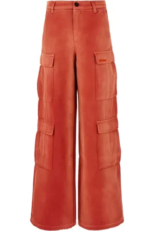 Heron Preston Donna, Pantaloni, Arancione, XS, new