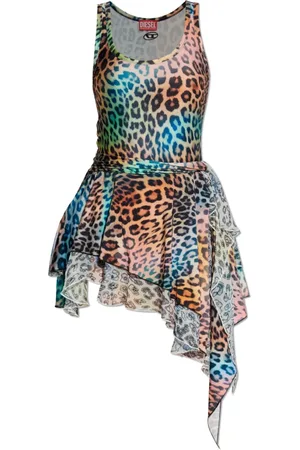 Diesel Donna, Abiti, Multicolore, L, new