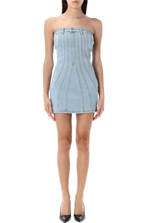 MUGLER Donna, Abiti, Blu, S, new